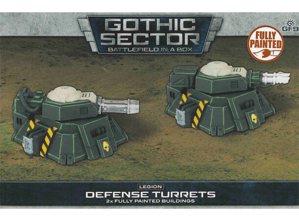 Terreng Legion Defense Turrets Battlefield in a Box - Gothic Sector 