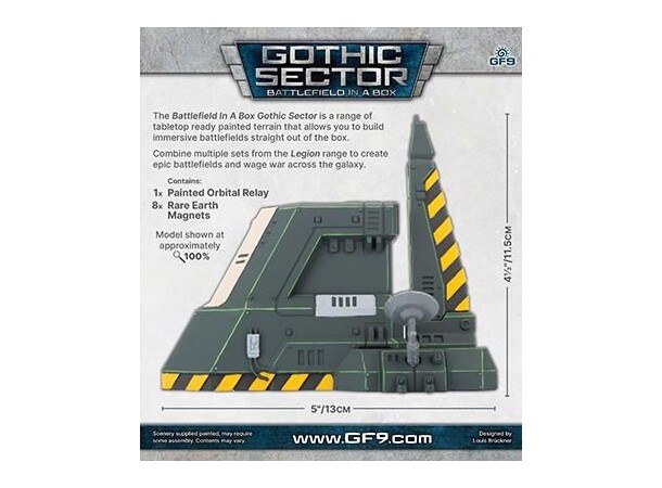 Terreng Orbital Relay Battlefield in a Box - Gothic Sector 