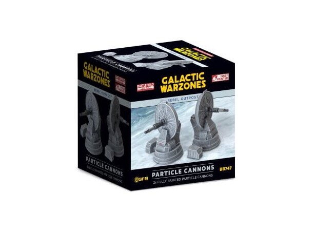 Terreng Rebel Outpost Particle Cannons Battlefield in a Box - Galactic Warzones 