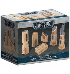 Terreng Scatter Terrain Battlefield in a Box - Gothic Sector