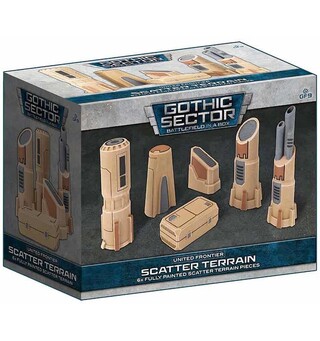 Terreng Scatter Terrain Battlefield in a Box - Gothic Sector