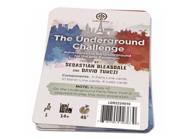 The Underground Challenge Paris/New York Utvidelse til The Underground 