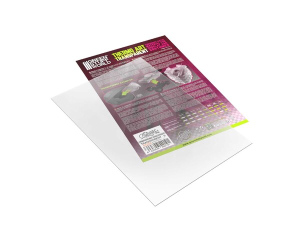 ThermoArt Vacuum Trans 200x300mm 0.5mm Green Stuff World 