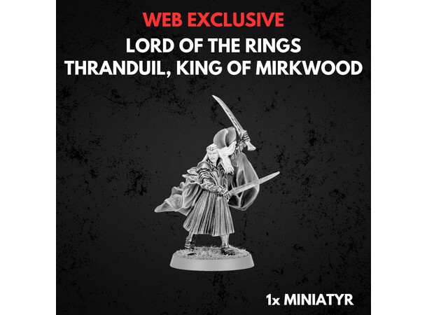 Thranduil King of Mirkwood Middle-earth Strategy Battle Game 