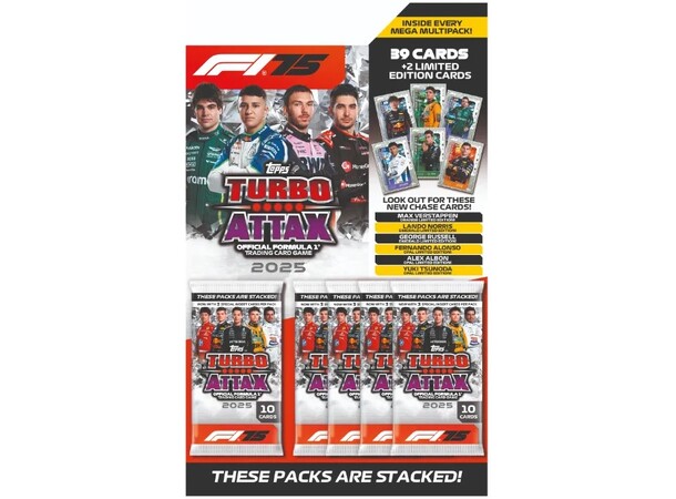 Turbo Attax F1 2025 Multipack 