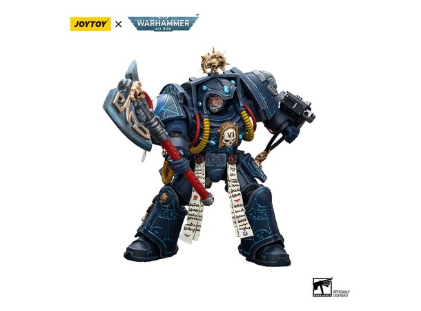 Ultramarines Librarian Terminator Armour Warhammer 40K Action Figure 