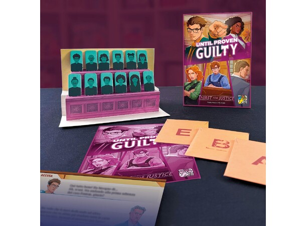 Until Proven Guilty Kortspel Thirst for Justice 