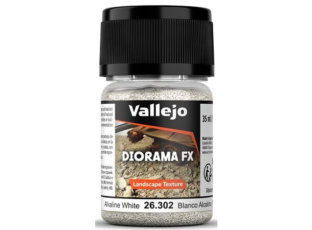 Vallejo Diorama FX Alcaline White 1-2mm Landscape Texture - 35ml 