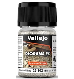 Vallejo Diorama FX Alcaline White 1-2mm Landscape Texture - 35ml