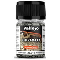 Vallejo Diorama FX Moss Green 2-5mm Landscape Texture - 35ml