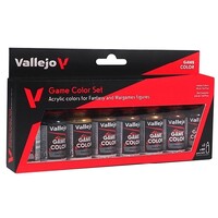 Vallejo Game Color Set Metallics 