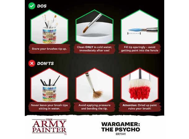 Wargamer The Psycho Brush The Army Painter - 2025 