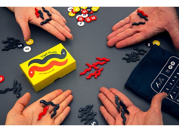 Wriggle Roulette Brettspill 