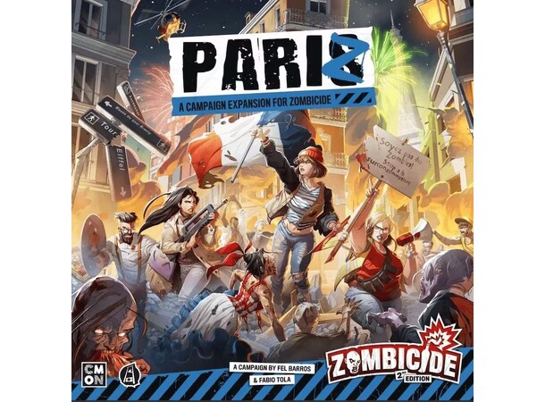 Zombicide PariZ Expansion Utvidelse til Zombicide 2nd Edition 