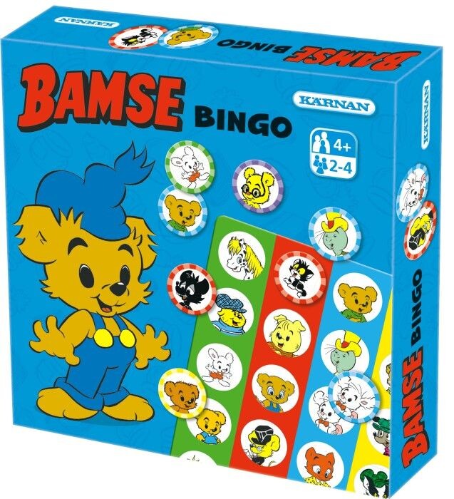 Bamse Bingo Brettspill Norsk utgave