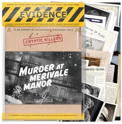 Cryptic Killers Murder Merivale Manor Murder at Merivale Manor