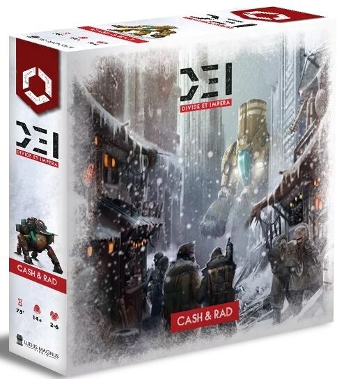 Divide et Impera Cash & Rad Expansion Meeple Utvidelse til Divide et Impera