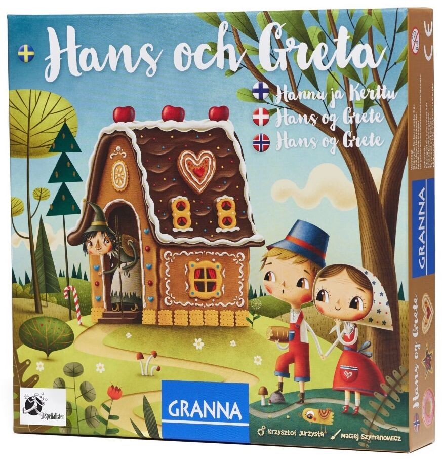 Hans og Grete Brettspill Norsk utgave