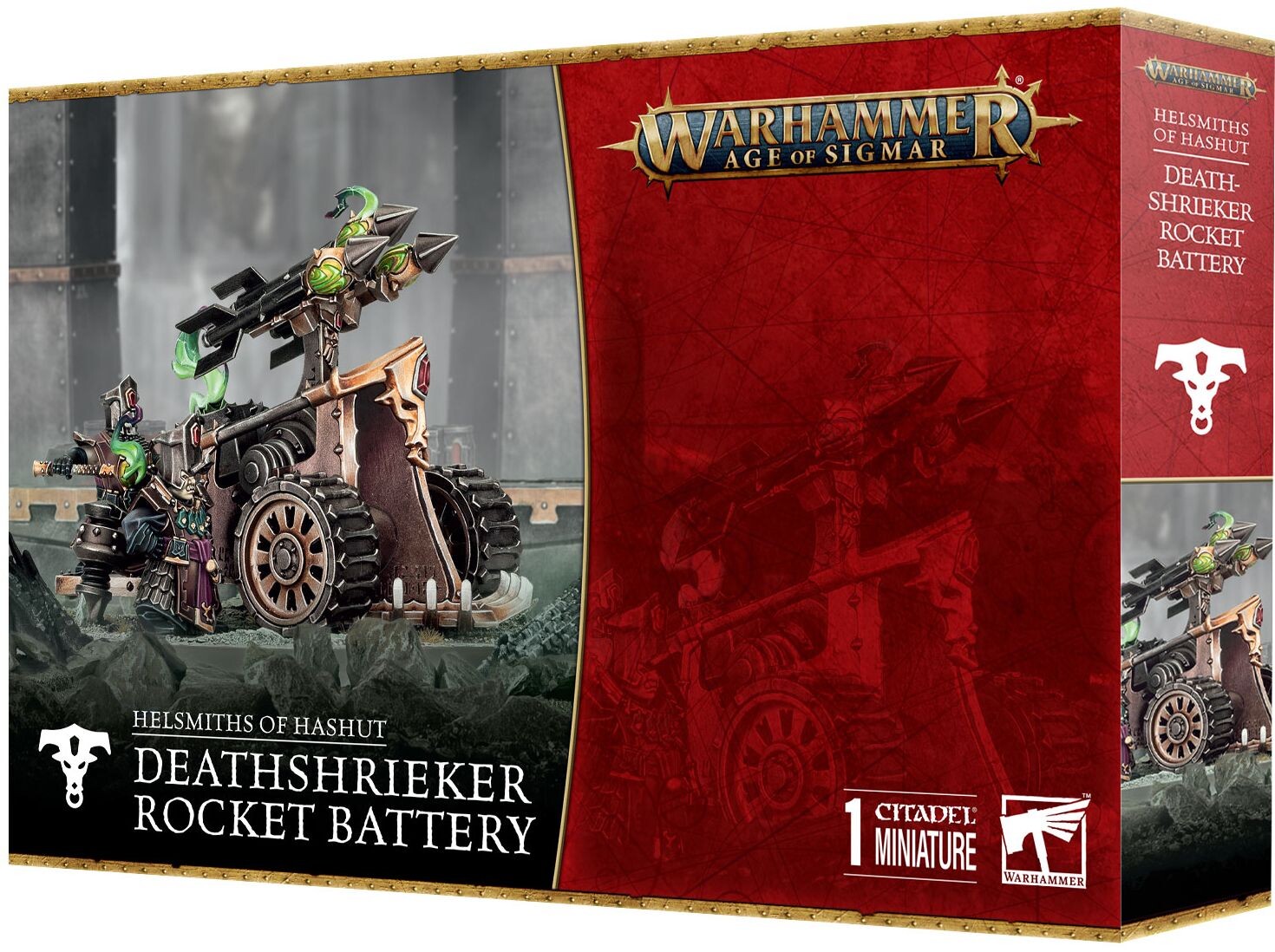 Helsmiths of Hashut Deathshrieker Rocket Battery - Warhammer Age of Sigmar