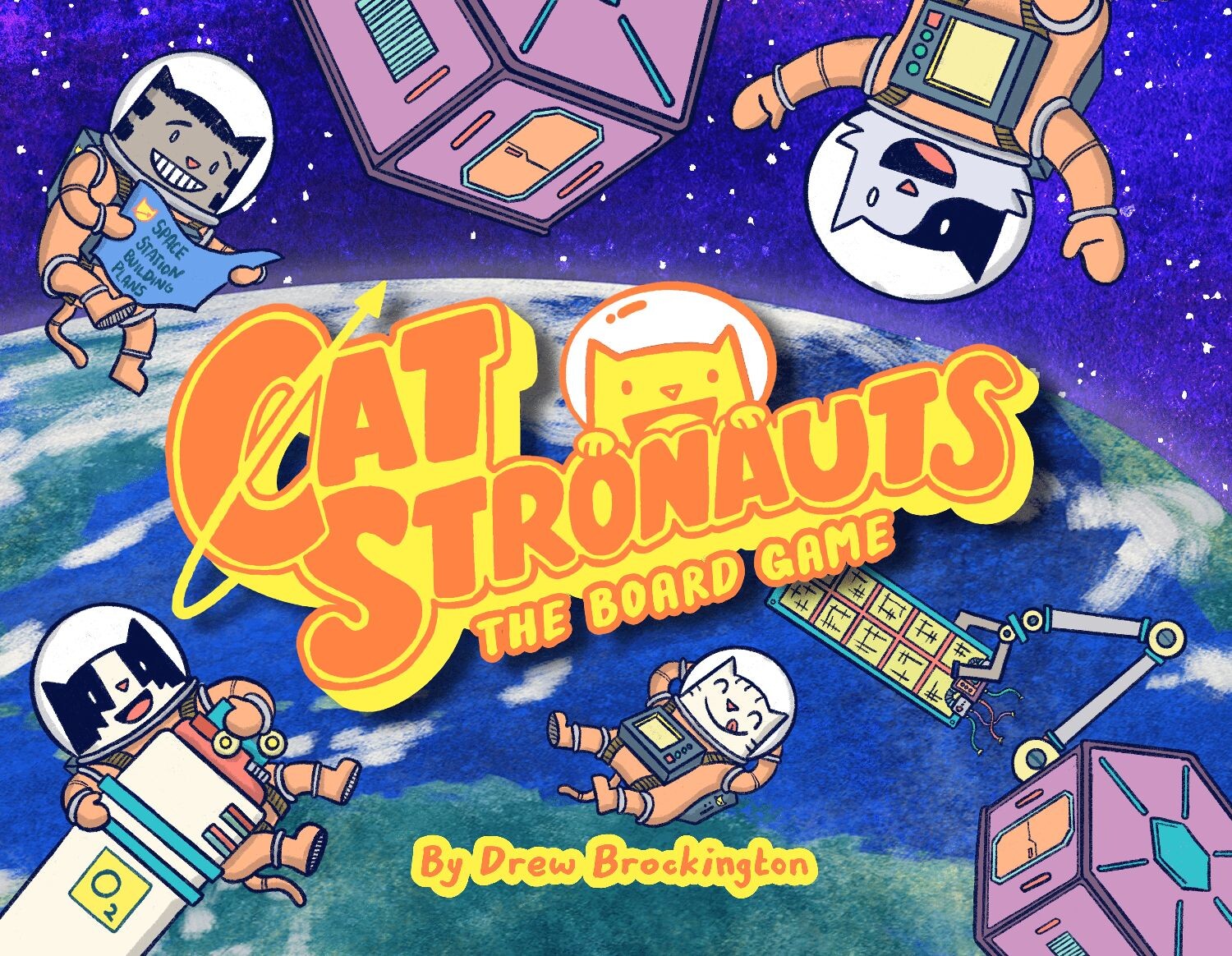 CatStronauts The Board Game Brettspill