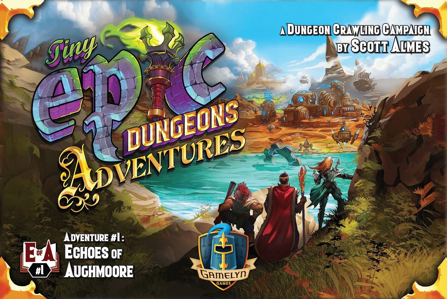 Tiny Epic Dungeons Adventures Brettspill