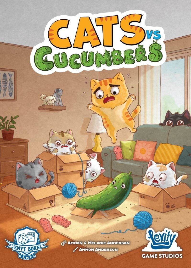 Cats vs Cucumbers Brettspill