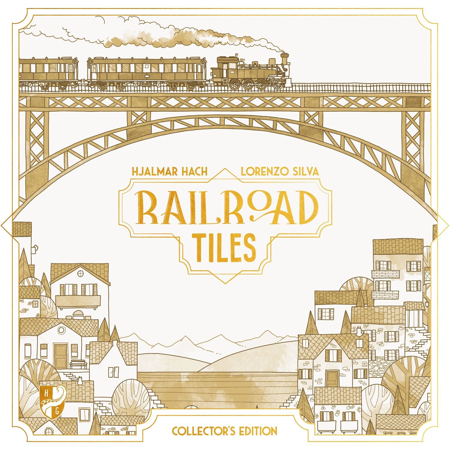 Railroad Tiles Coll Edition Brettspill