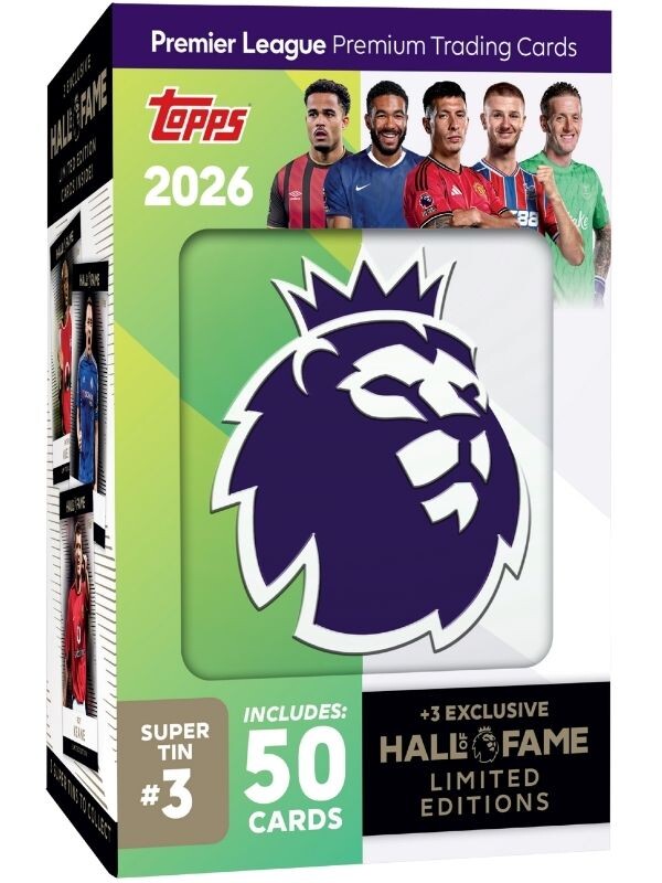 Premier League 2026 Super Tin #3 Topps