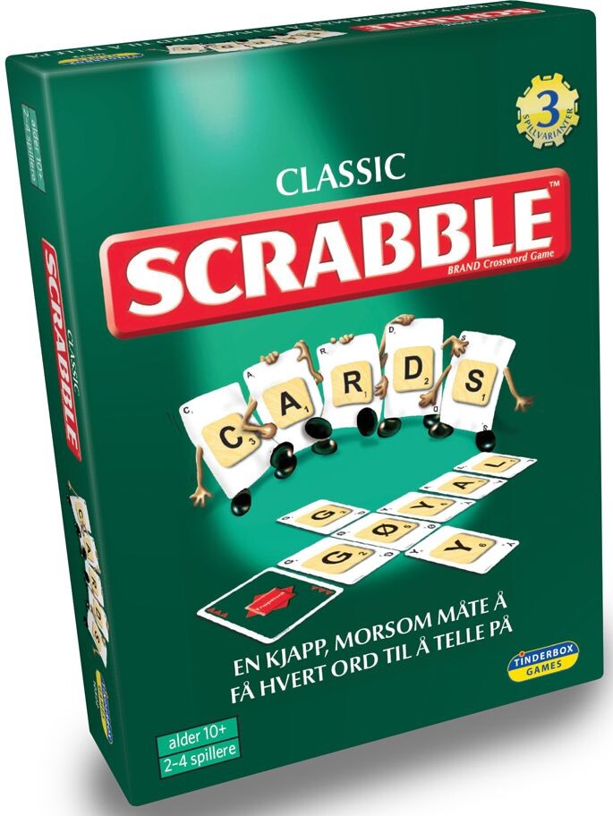 Scrabble Kortspill Norsk utgave
