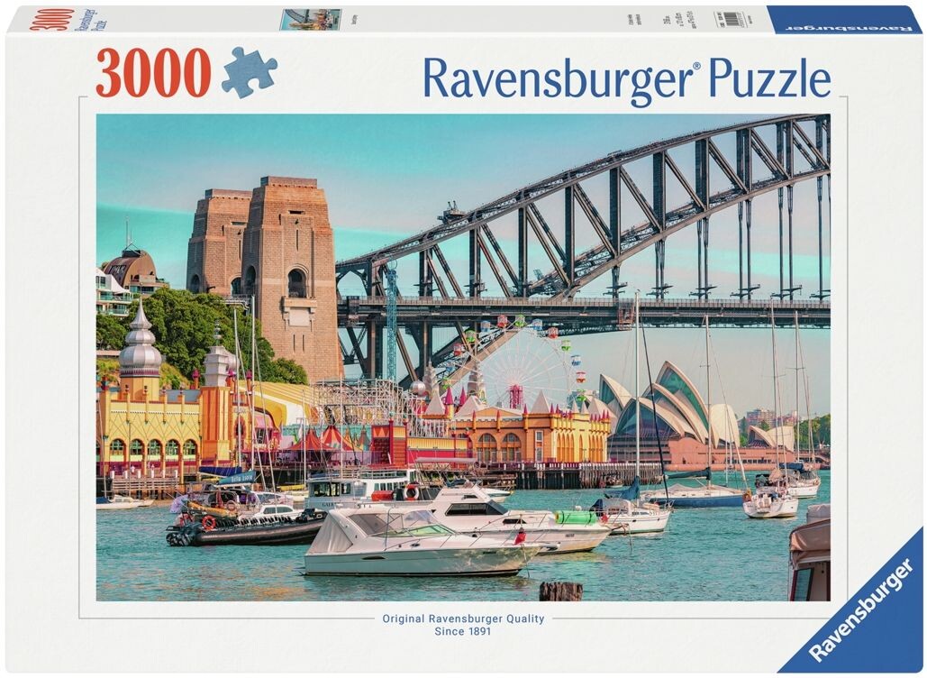 Secret Sidney 3000 biter Puslespill Ravensburger Puzzle