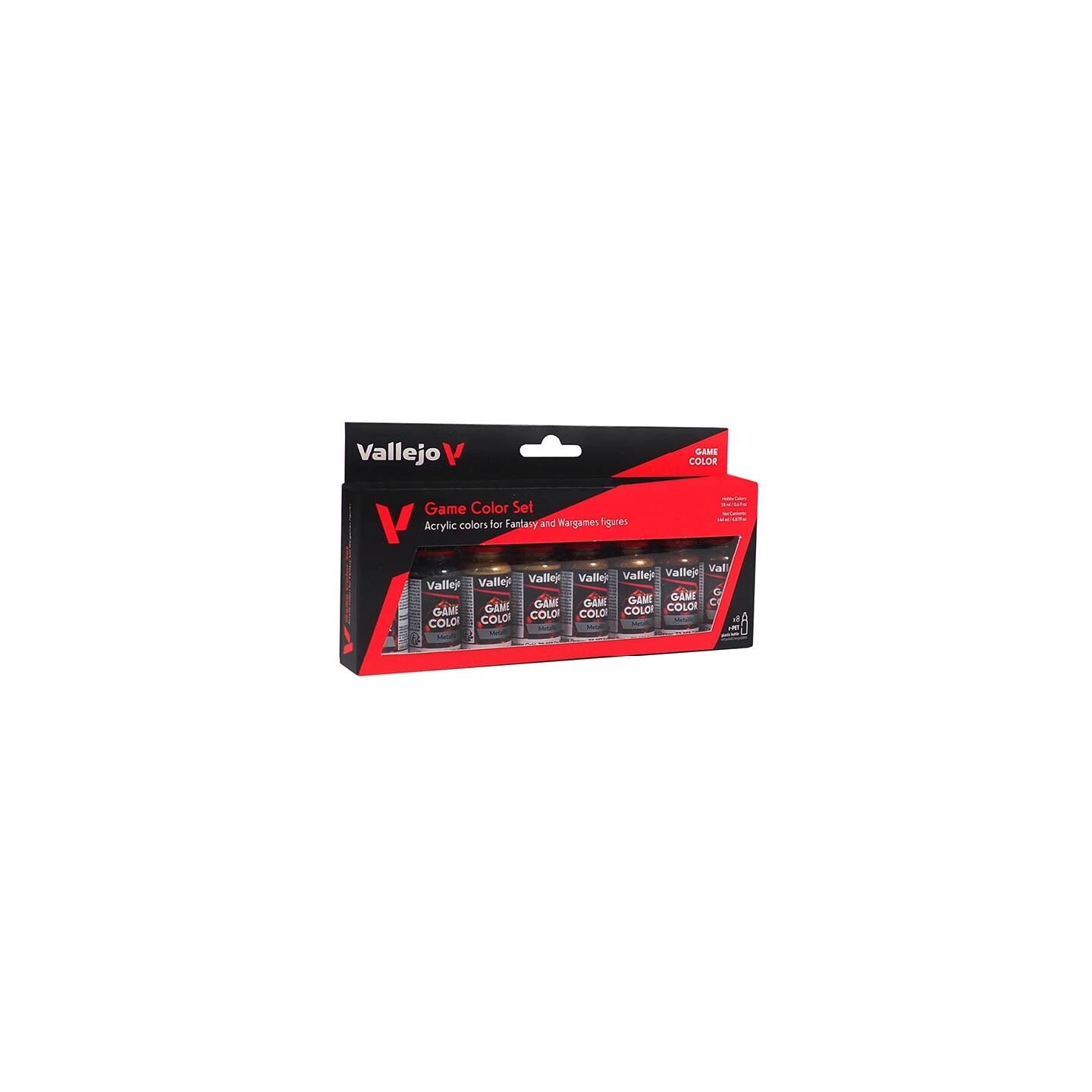Vallejo Game Color Set Metallics