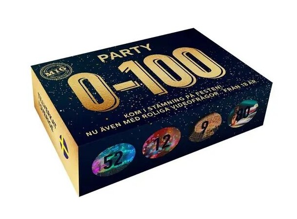 0-100 Mini Party - SVENSK 