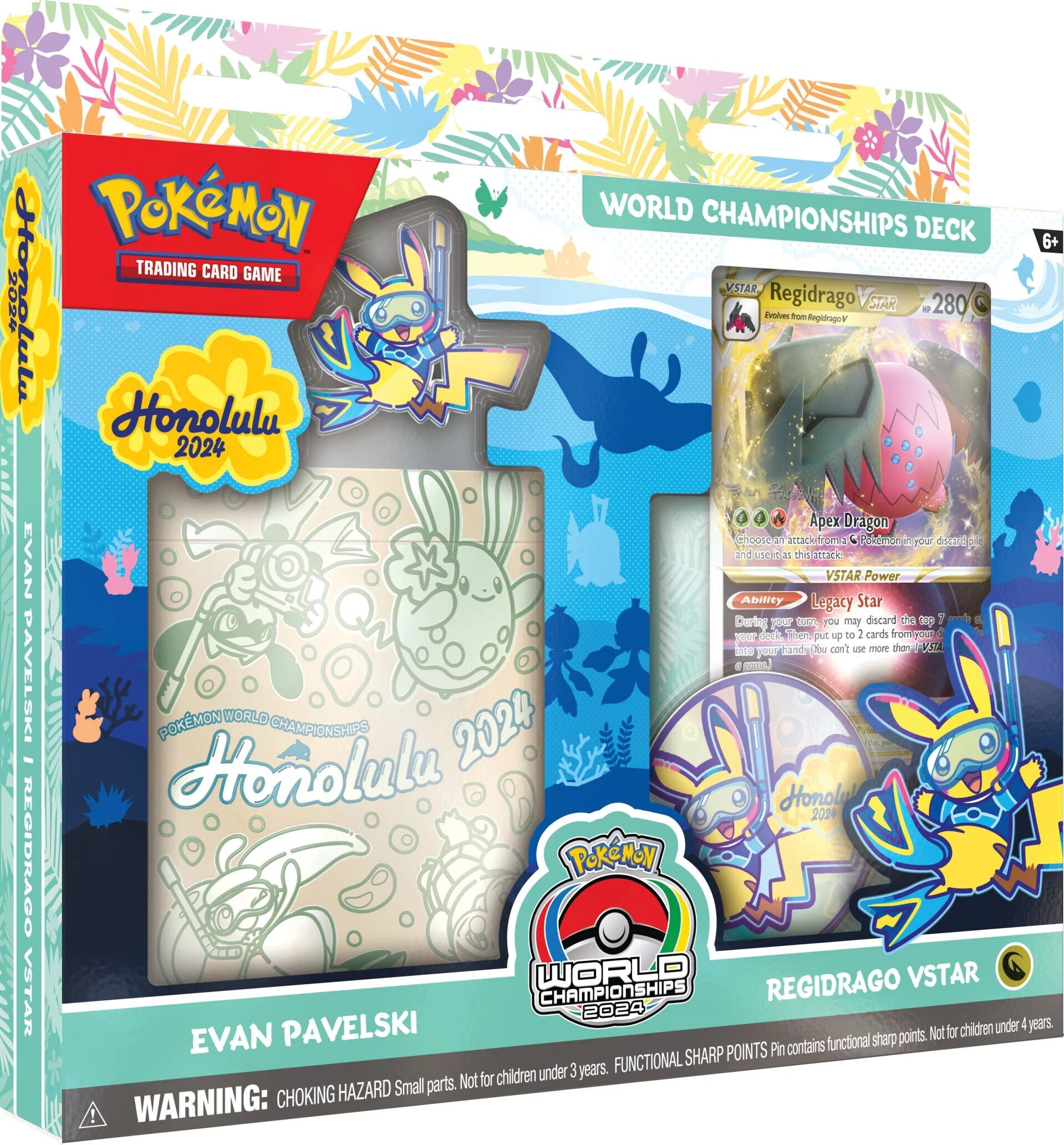 Pokemon World Championship Deck 2024 #4 Evan Pavelski