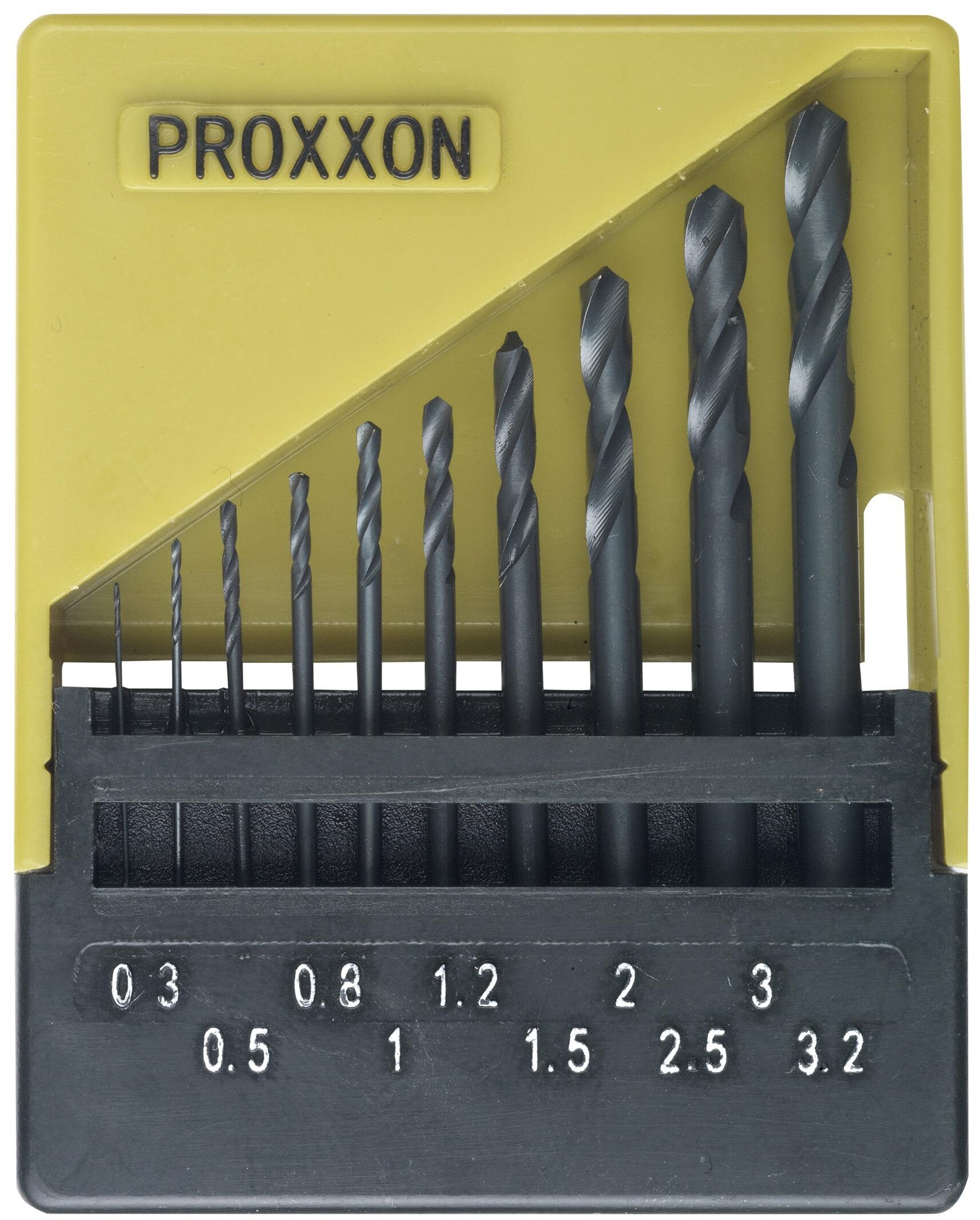 Proxxon Borsett 10stk 0,3-3,2mm