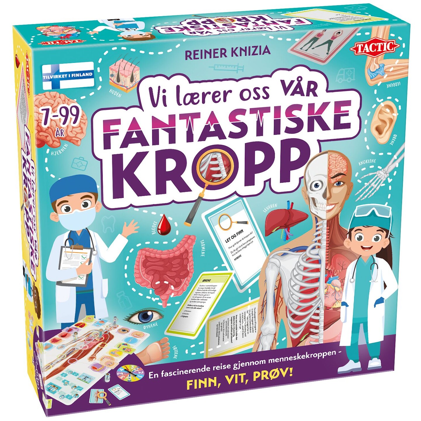 Vi lærer oss vår fantastiske kropp Norsk utgave