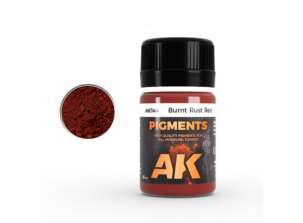 AK Pigments Burnt Rust Red 
