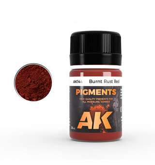 AK Pigments Burnt Rust Red