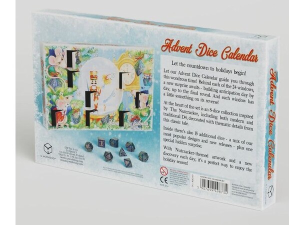 Advent Dice Julekalender Nutcracker Advent Calendar 