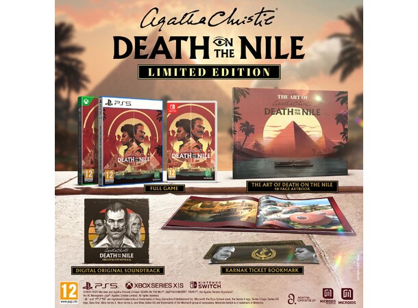 Agathe Christie Death on the Nile Switch Limited Edition 
