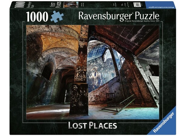 Alpenhaus Graffito Beelitzer 1000 biter Ravensburger Puzzle Puslespill 