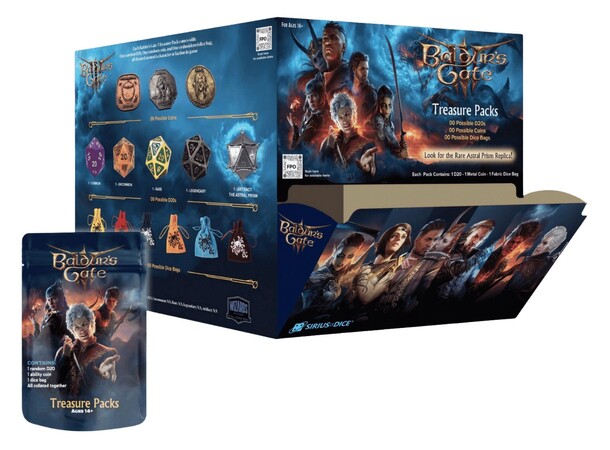 Baldurs Gate 3 Treasure Pack - 1 stk 