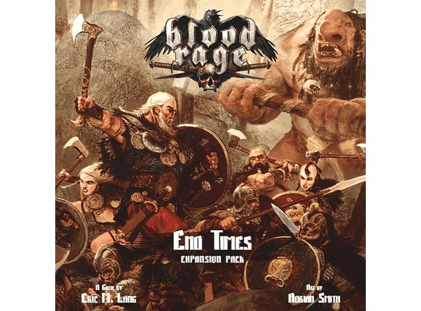 Blood Rage End Times Expansion Expansion till Blood Rage 2nd Edition 