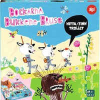 Bockarna Bruse Hitta Trollet Brädspel Svensk utgåva