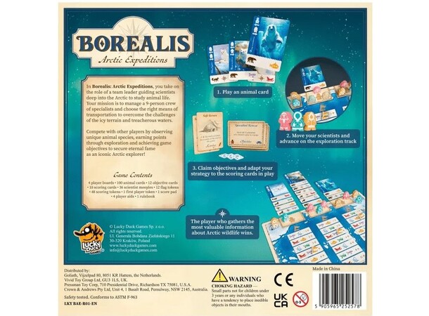 Borealis Arctic Expeditions Brettspill 