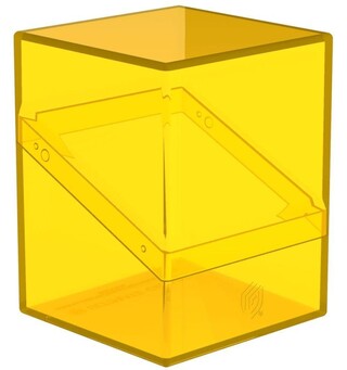 Boulder 100+ Clear Amber Ultimate Guard Card Box