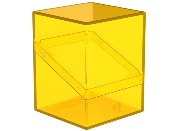 Boulder 100+ Clear Amber Ultimate Guard Card Box 
