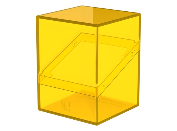 Boulder 100+ Clear Amber Ultimate Guard Card Box 