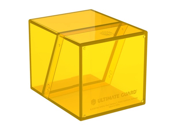Boulder 100+ Clear Amber Ultimate Guard Card Box 