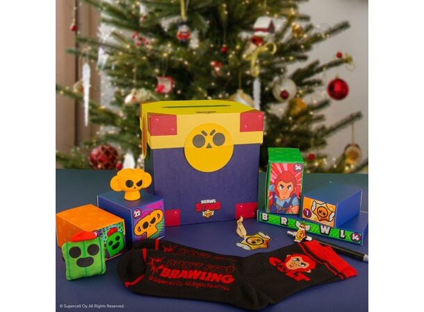 Brawl Stars Julekalender 2025 Adventskalender 