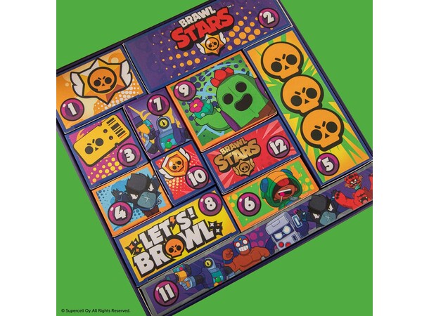 Brawl Stars Julekalender 2025 Adventskalender 